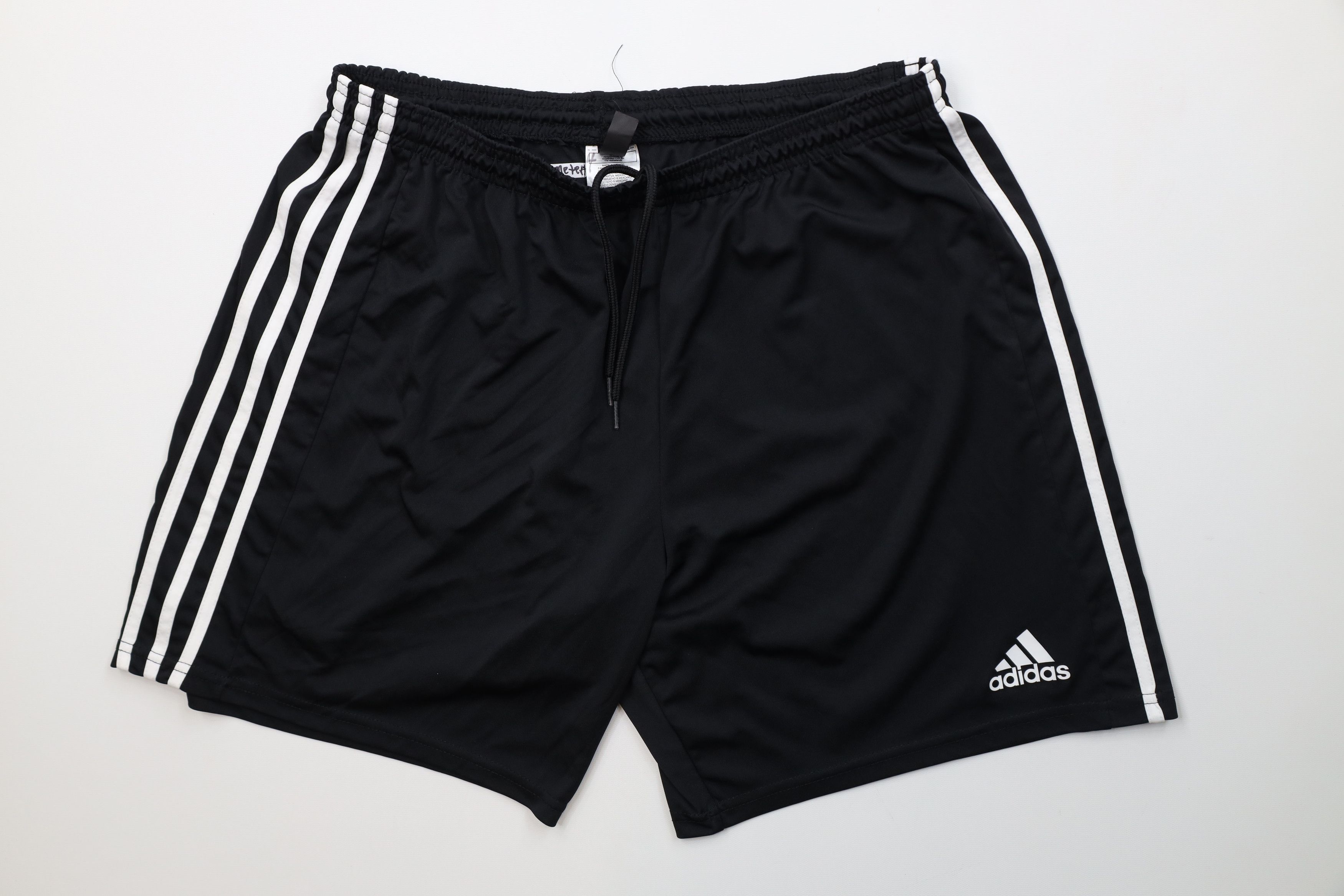 Adidas Vintage Y2K Adidas Running Jogging Soccer Shorts Black Size US 36 / EU 52 - 1 Thumbnail