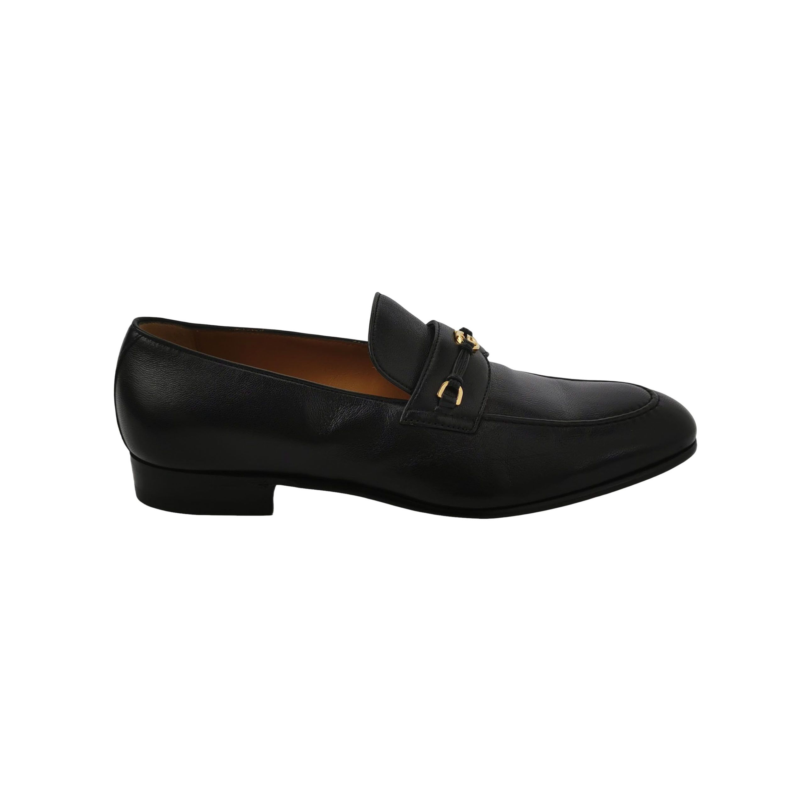 Gucci Gucci Interlocking G Leather Loafers 8 Size US 9 / EU 42 - 1 Thumbnail