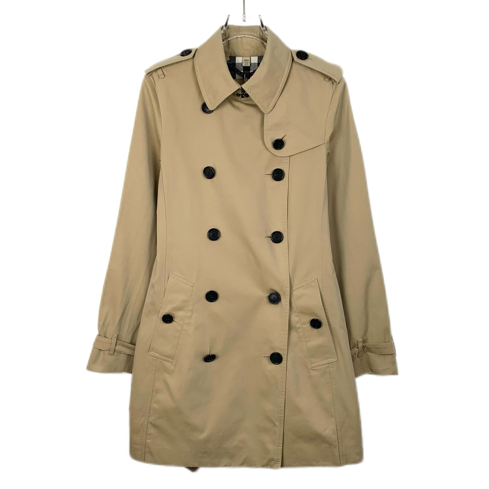 Burberry Burberry Brown Belted Trench Coat (Size S) Size S / US 4 / IT 40 - 1 Thumbnail