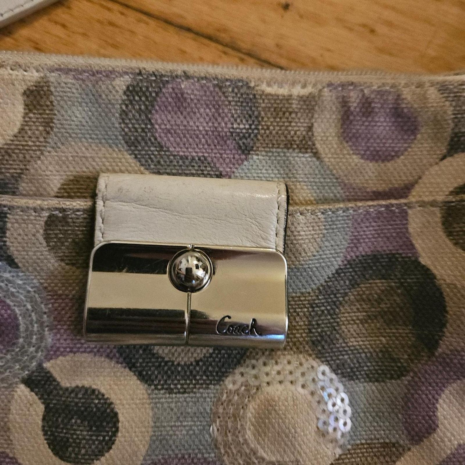 Coach Coach signature multicolor circle print Size ONE SIZE - 4 Thumbnail