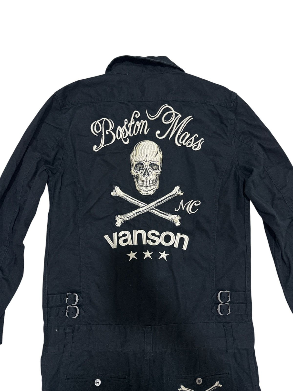 Vanson Leathers Vanson Leathers X Mastermind Boston Mass Coverall Embroidery Size US 36 / EU 52 - 1 Thumbnail