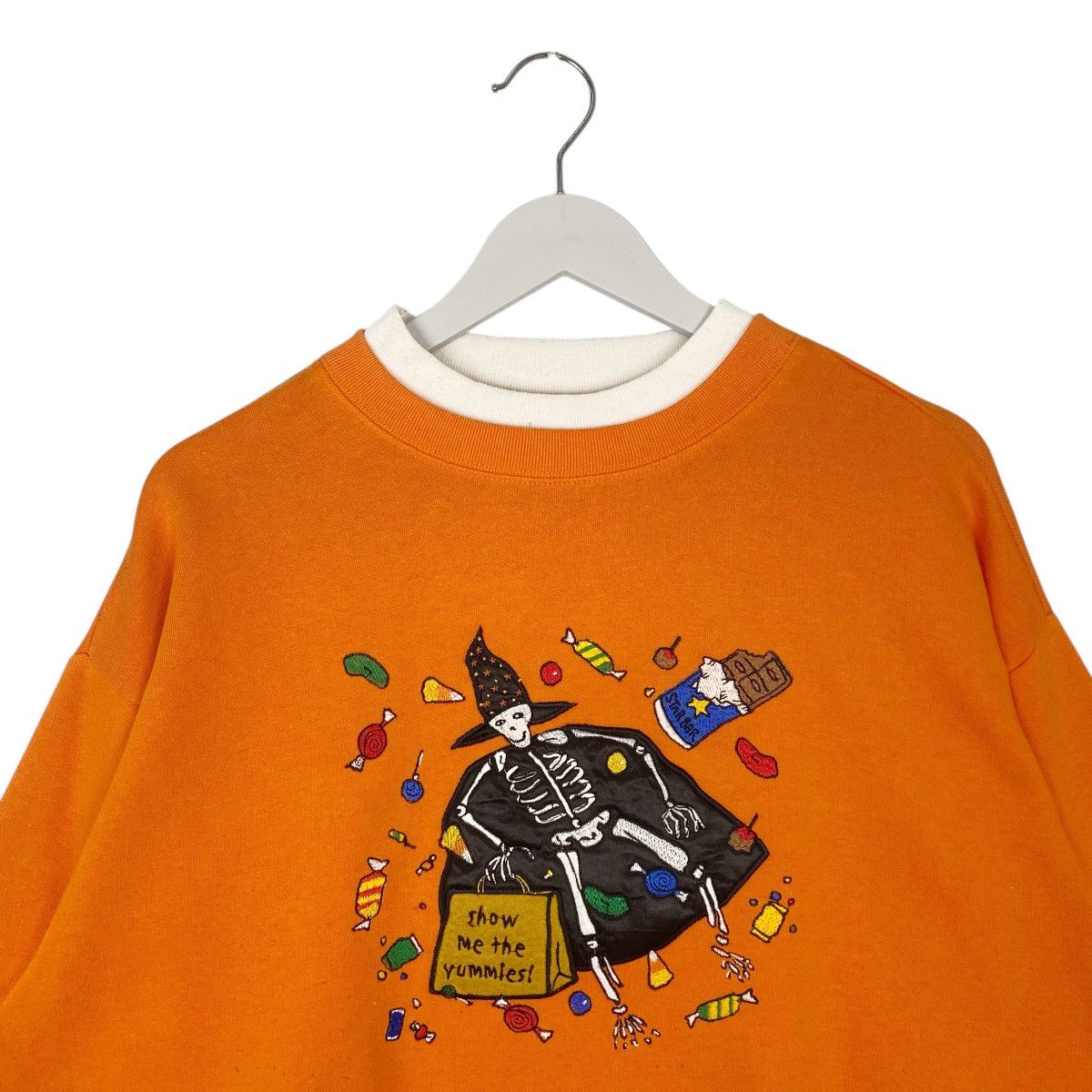 Vintage Vintage 90s The Halloween Sweatshirt Crewneck Logo Size M Size US M / EU 48-50 / 2 - 4 Thumbnail