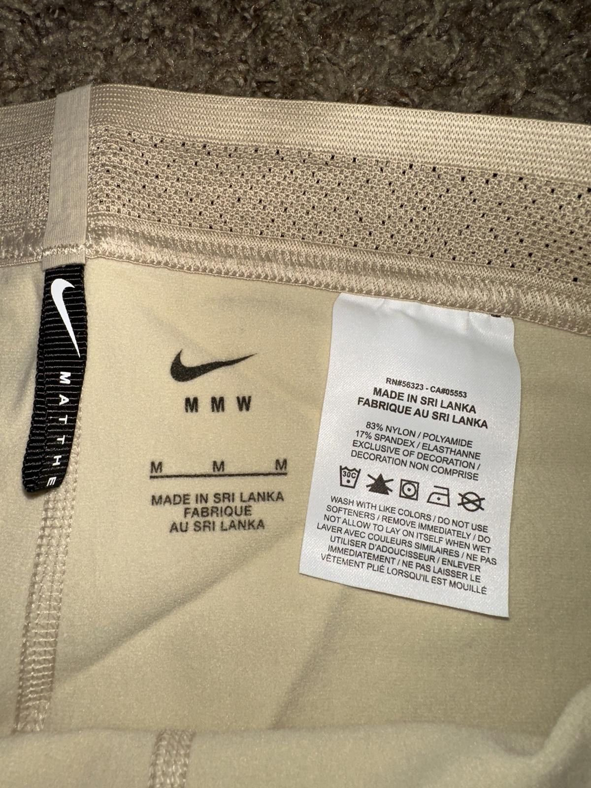 Nike Nike Men’s Dri-FIT x MMW 3-in-1 Shorts Beige Size US 32 / EU 48 - 7 Thumbnail