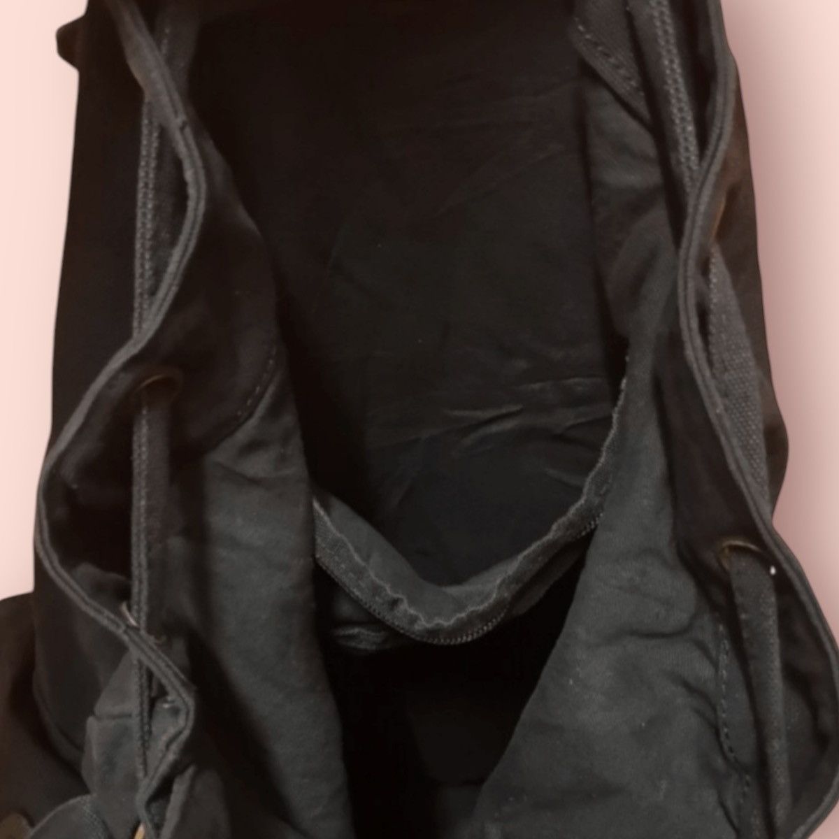 Canvas × Japanese Brand DOPE🔥 CLELO CANVAS LEATHER TRAVEL BACKPACK Size ONE SIZE - 10 Thumbnail