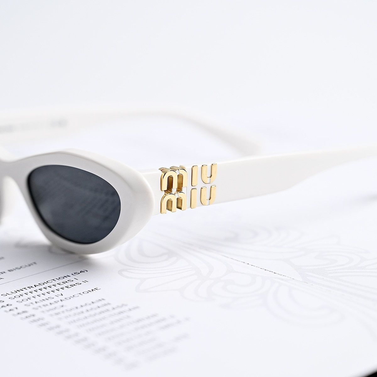 Miu Miu MIU MIU 0MU 09YS SUNGLASSES Size ONE SIZE - 3 Thumbnail