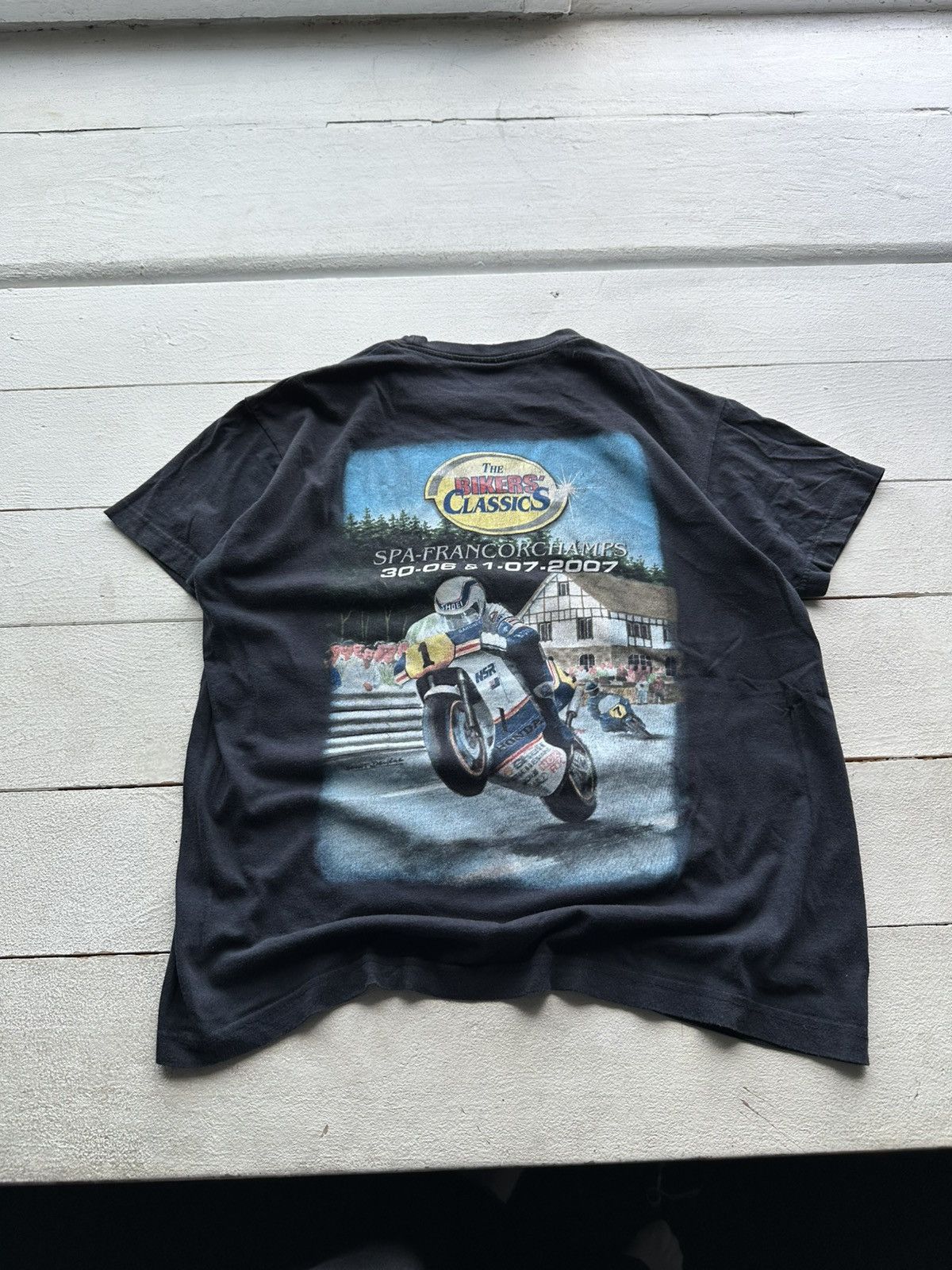 Formula 1 VNTG🚨 Spa Francorchamps MOTO the bikers classics 2007 tee Size US S / EU 44-46 / 1 - 1 Thumbnail