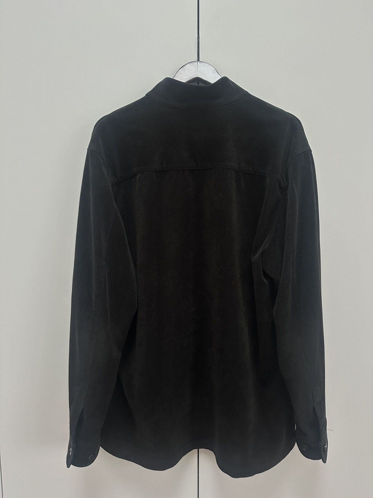 Giorgio Armani Convertible Collar Shirt Black Size US XL / EU 56 / 4 - 2 Thumbnail