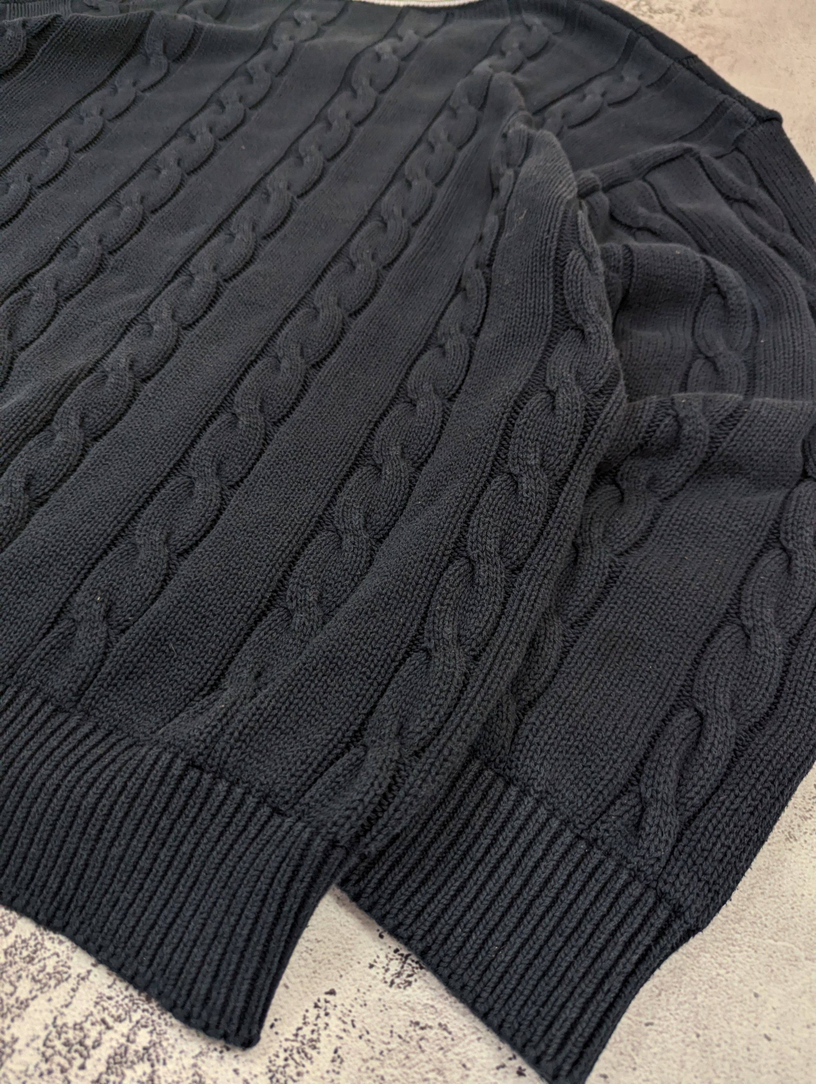 Lacoste VTG Lacoste Sport Cable Knit Sweater Size 8 Size US XXL / EU 58 / 5 - 20 Thumbnail