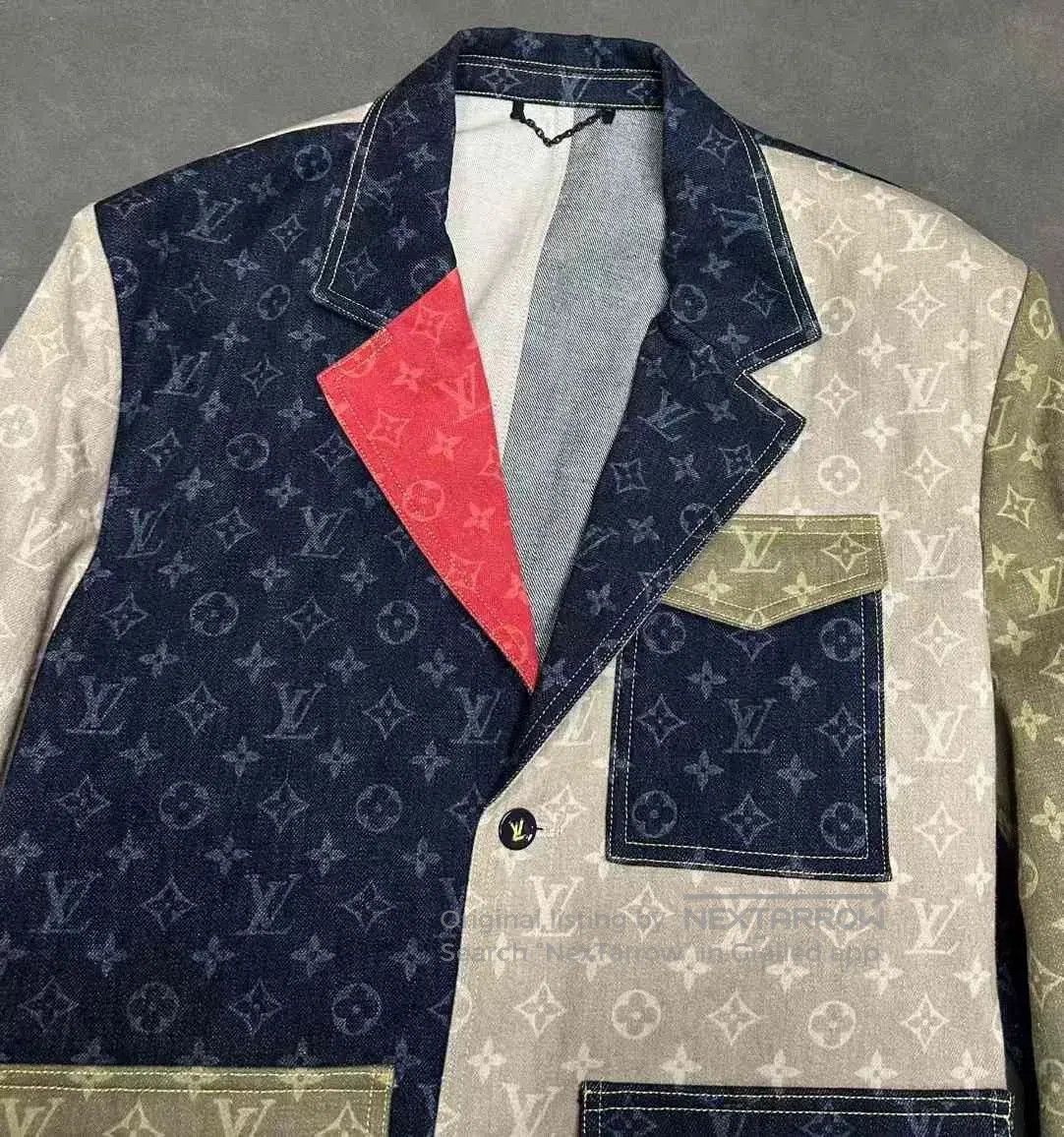 Louis Vuitton Louis Vuitton Denim Patchwork Logo Suit. Size US L / EU 52-54 / 3 - 3 Thumbnail