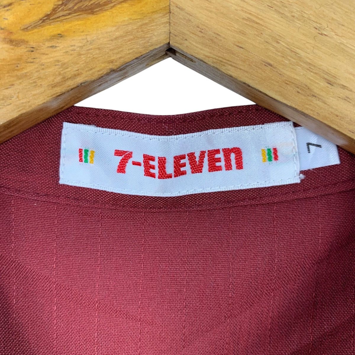 Japanese Brand × Vintage Vintage SEVEN ELEVEN Japanese Super Mart Uniform Worker Size US S / EU 44-46 / 1 - 7 Thumbnail