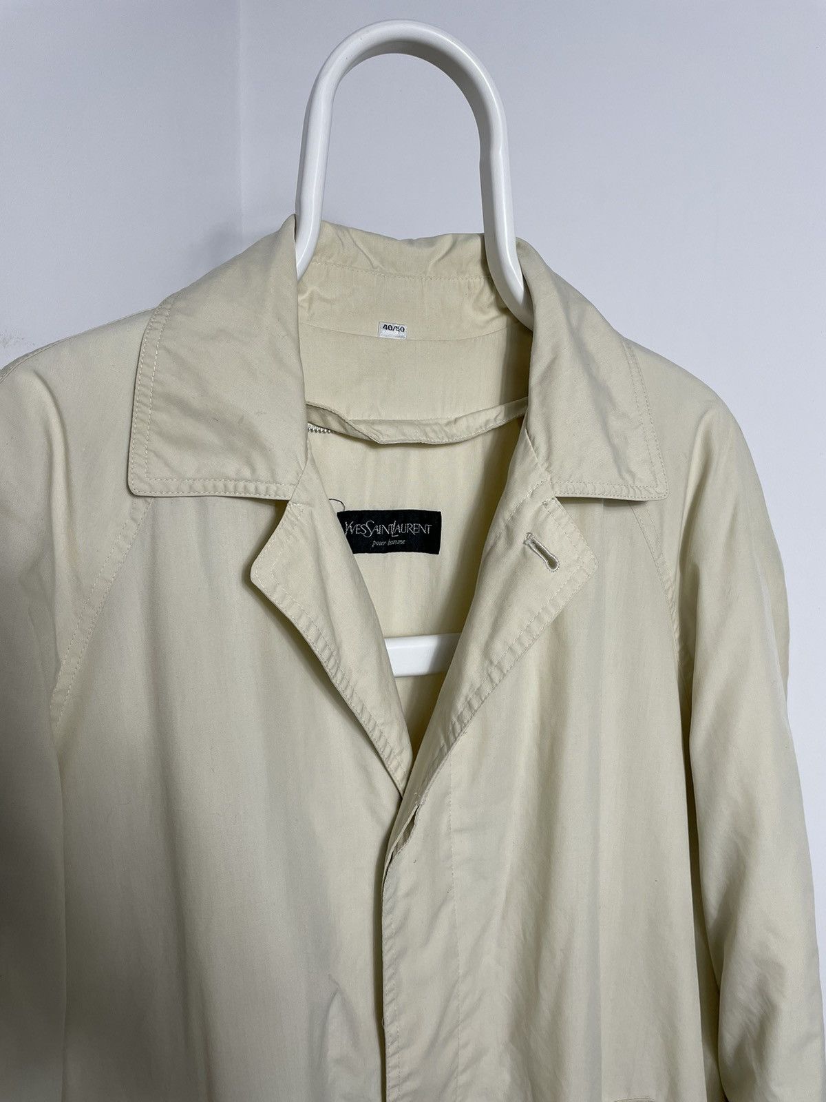 Yves Saint Laurent Rare Vintage Yves Saint Laurent Trench Coat Size US L / EU 52-54 / 3 - 9 Thumbnail