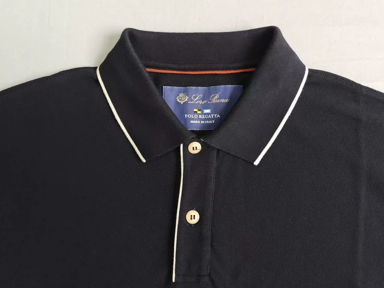 Loro Piana LORO PIANA Short sleeves for men's polo shirts Size US XL / EU 56 / 4 - 2 Thumbnail