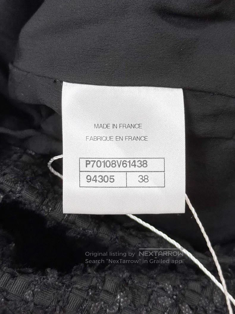 Chanel Chanel Wide tweed round-neck four-pocket long-sleeved jack Size XS / US 0-2 / IT 36-38 - 6 Thumbnail