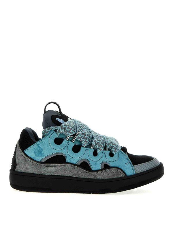 Lanvin oc11z0426 Curb Sneakers in Light Blue Size US 8 / EU 41 - 1 Thumbnail