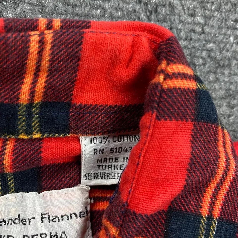 Other The Highlander Flannel Shirt Men's Large Check Button Up L Size US L / EU 52-54 / 3 - 4 Thumbnail