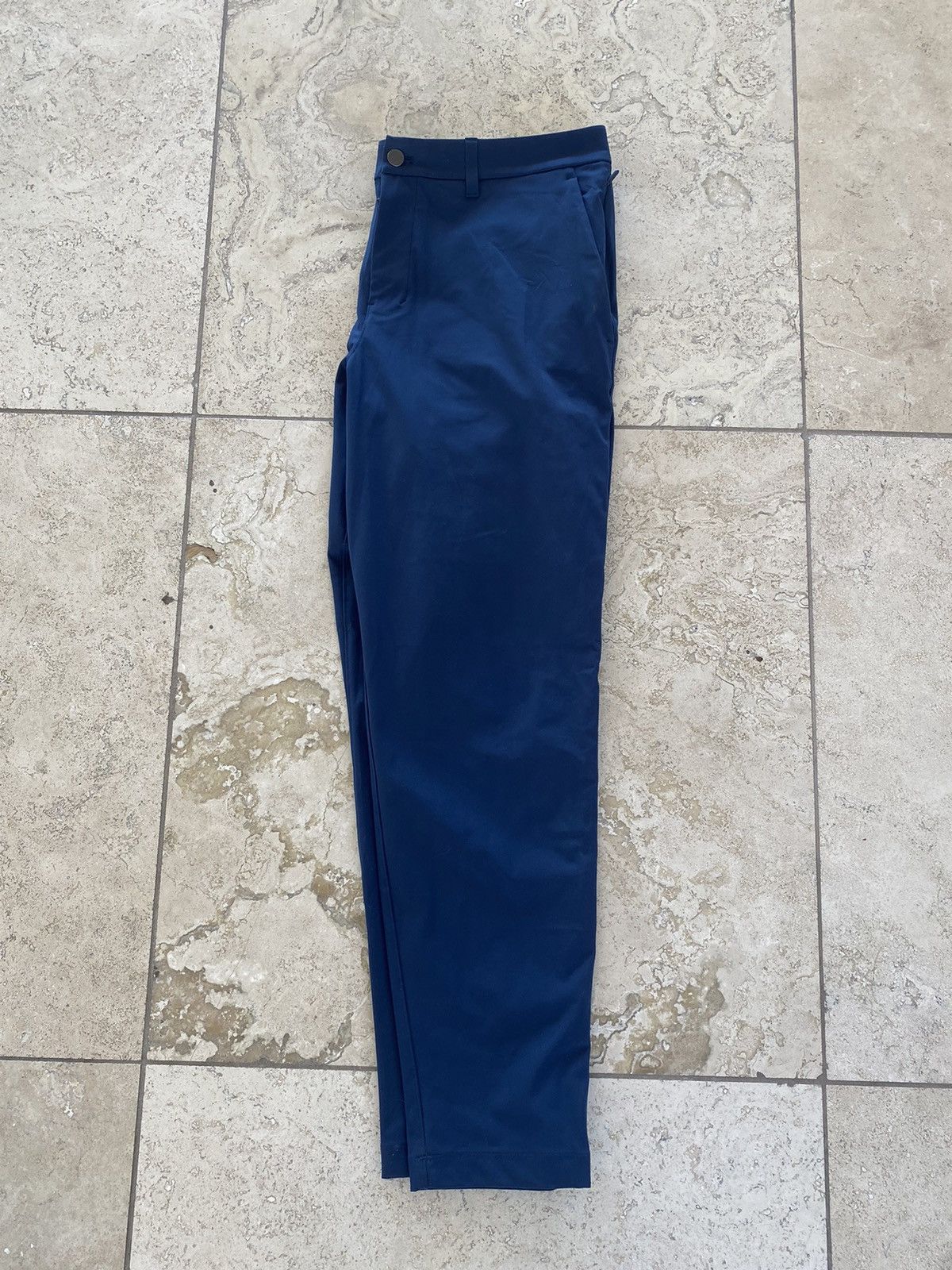 Lululemon Lululemon Commission Pants Slim Fit 34” Navy Size US 34 / EU 50 - 4 Thumbnail
