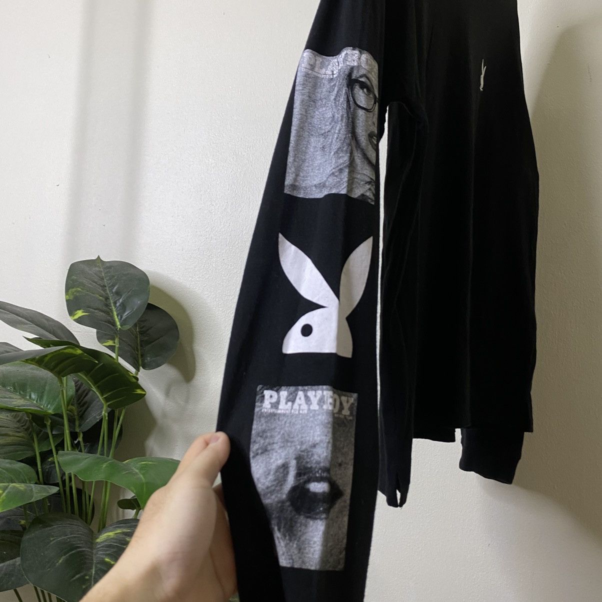 Playboy Y2K Playboy Adult Magazine Promo Tee Sexy Sleeves Hit Size US L / EU 52-54 / 3 - 3 Thumbnail