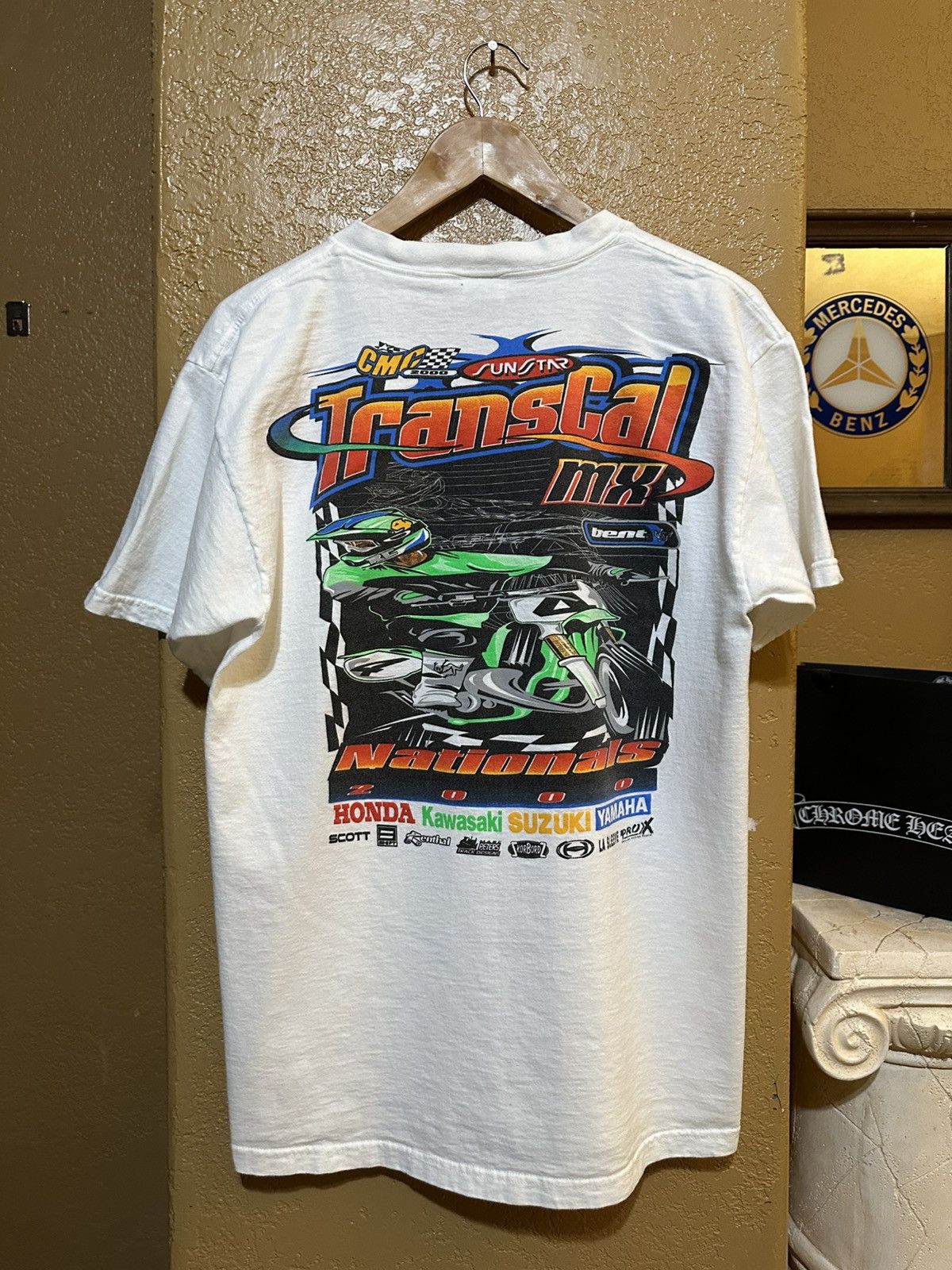 Vintage Vintage Motocross Nationals T Shirt Honda Suzuki Yamaha Size US L / EU 52-54 / 3 - 2 Thumbnail