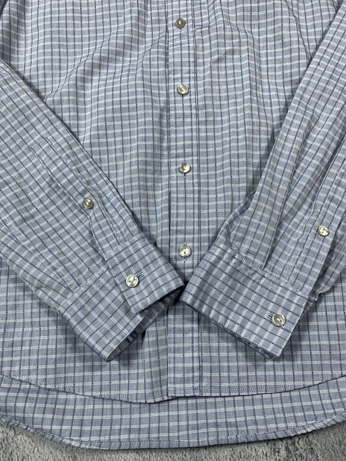 Calvin Klein × Vintage Vintage Y2K Calvin Klein button ups check shirt size L Size US L / EU 52-54 / 3 - 3 Thumbnail