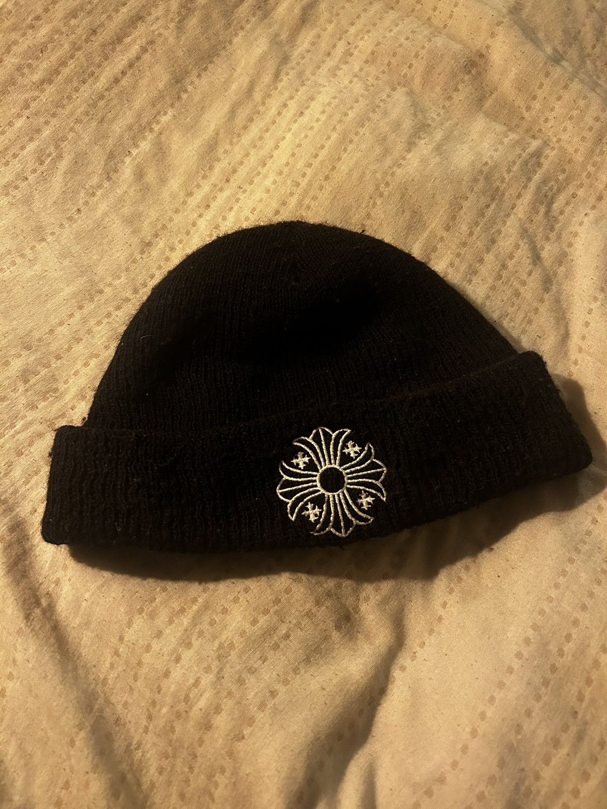 Chrome Hearts Chrome Hearts Black Beanie Size ONE SIZE - 3 Thumbnail