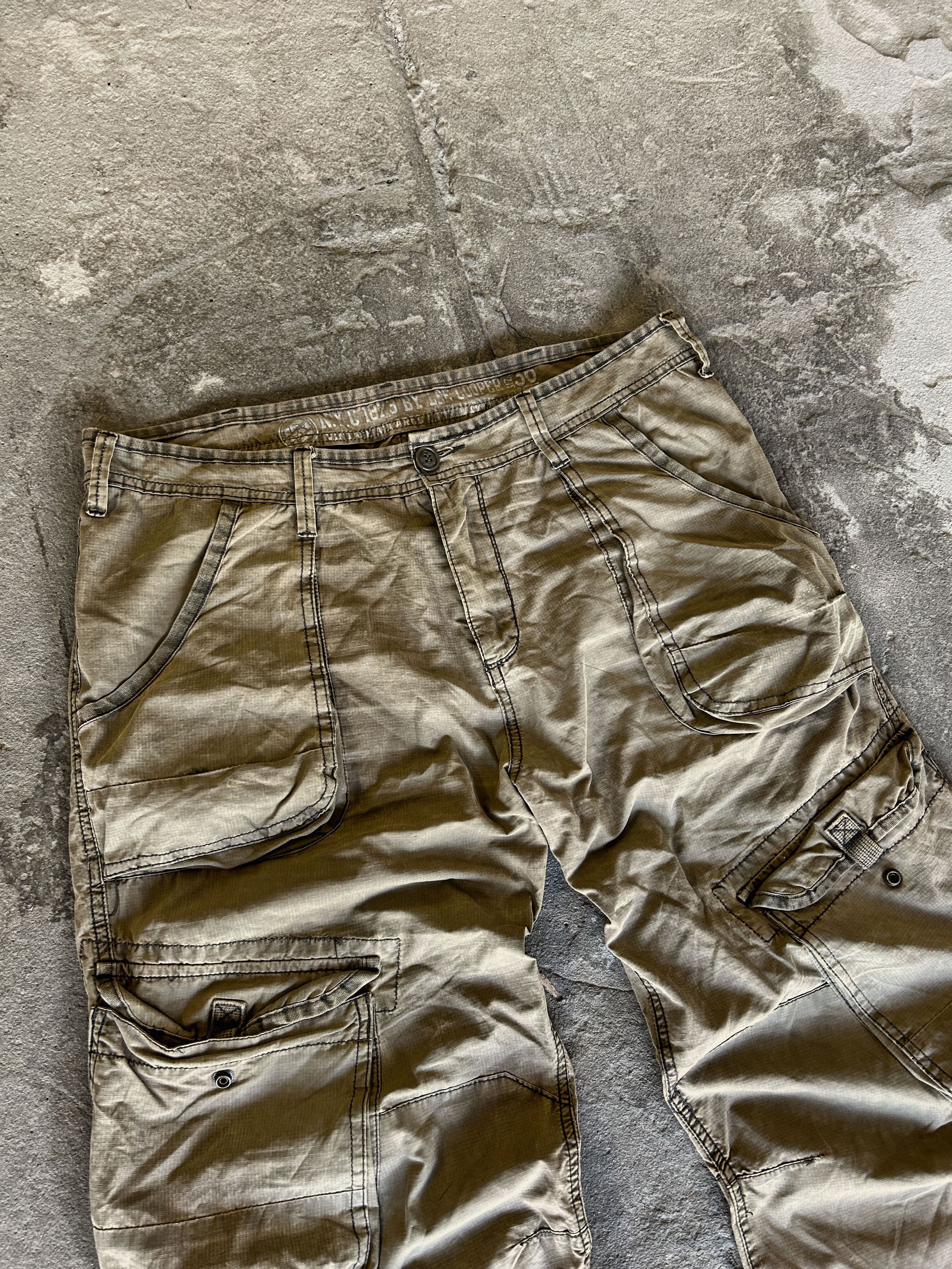 Vintage Vintage Junya Watanabe Balenciaga Style Bondage Cargo Pants Size US 34 / EU 50 - 3 Thumbnail