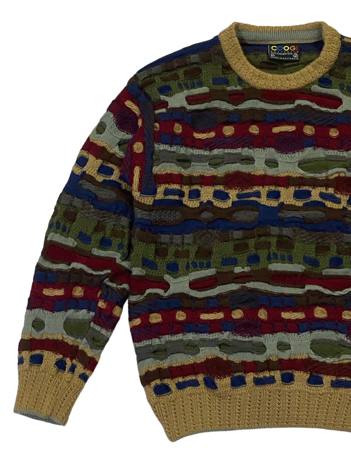 Coogi Vintage Googi 3D Knit Crewneck Sweater Size US S / EU 44-46 / 1 - 15 Thumbnail