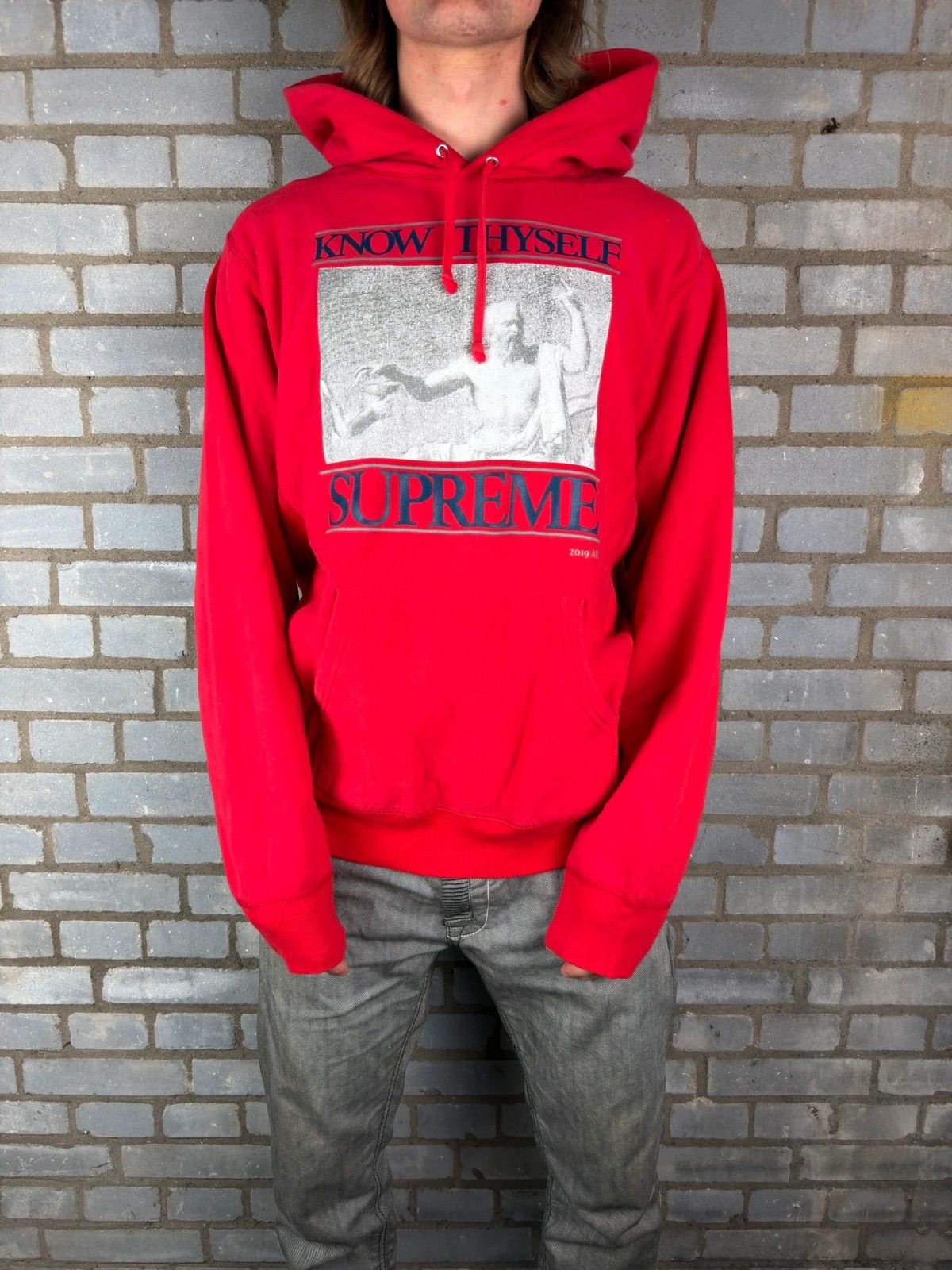 Supreme Supreme Know Thyself SS19 hoodie Size US M / EU 48-50 / 2 - 3 Thumbnail