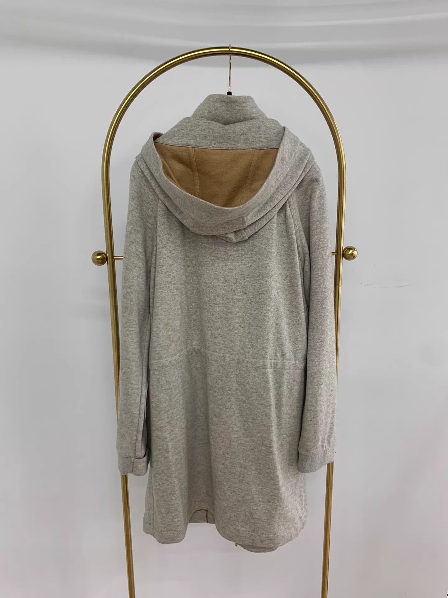 Loro Piana Loro Piana Hooded Cashmere Jacket Gray Size 40 New Size S / US 4 / IT 40 - 3 Thumbnail