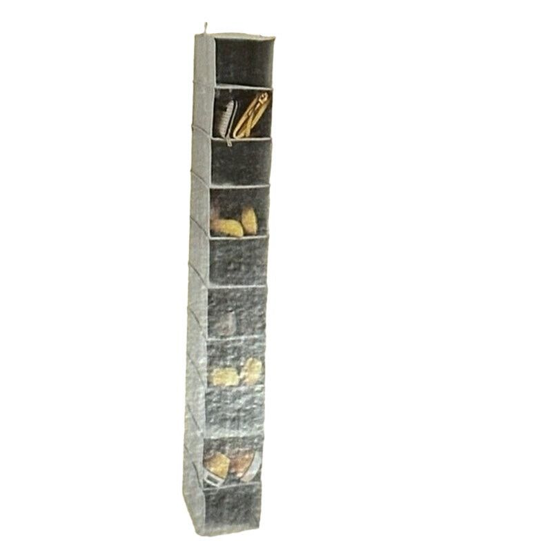 Other Room Essentials Gray Set 10-Shelf Hanging Closet Organizers Size ONE SIZE - 2 Thumbnail