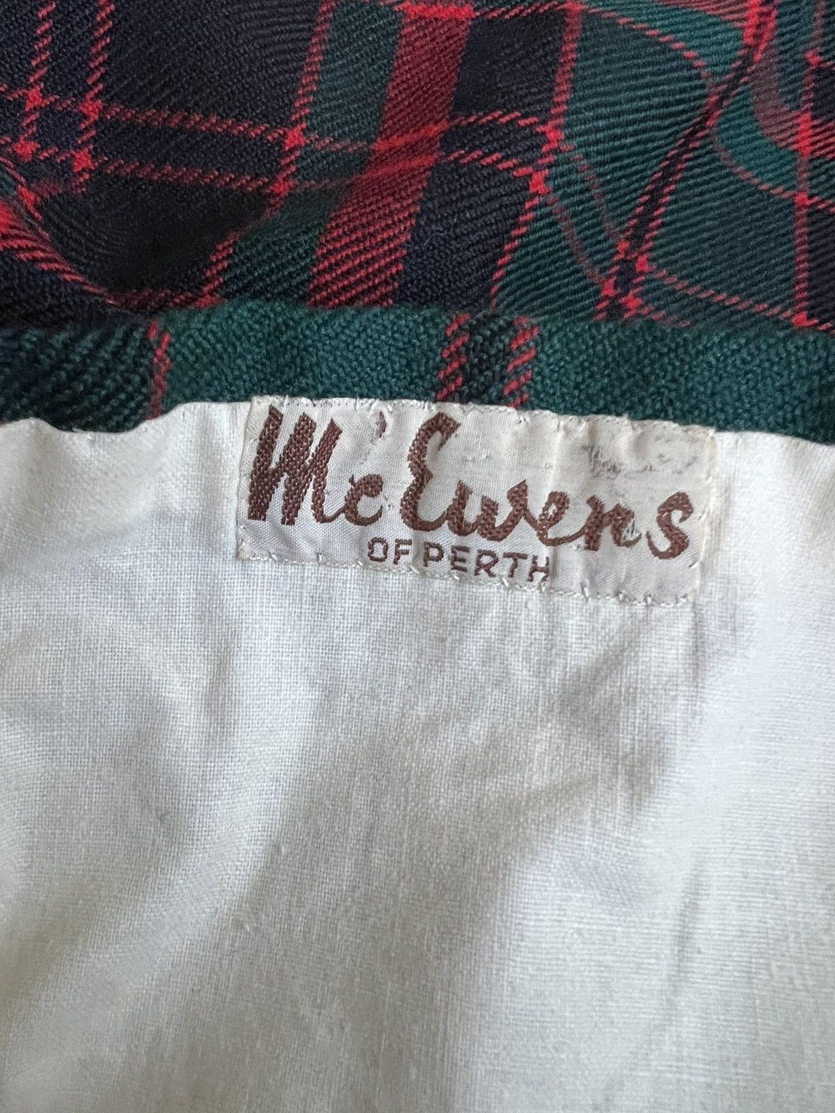 Vintage VINTAGE MCEWENS OF PERTH TARTAN SKIRT Size US 32 / EU 48 - 7 Thumbnail