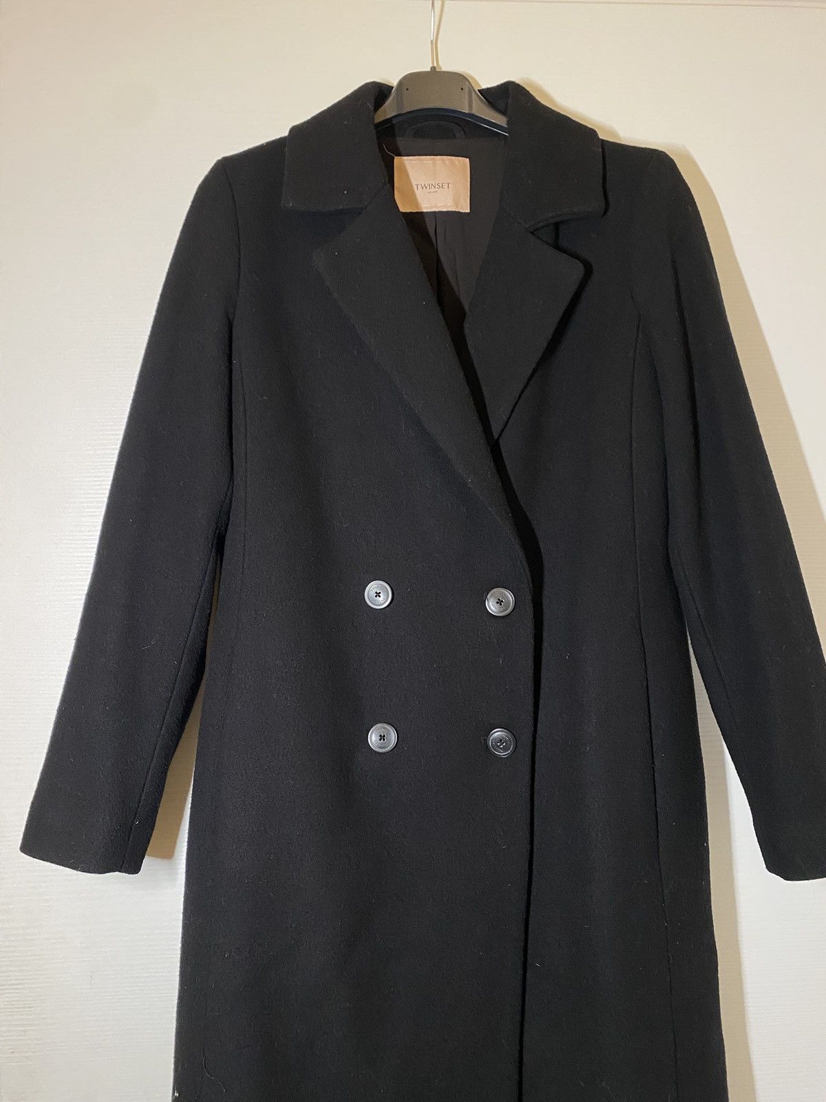 TWINSET Twinset black coat Size S / US 4 / IT 40 - 3 Thumbnail