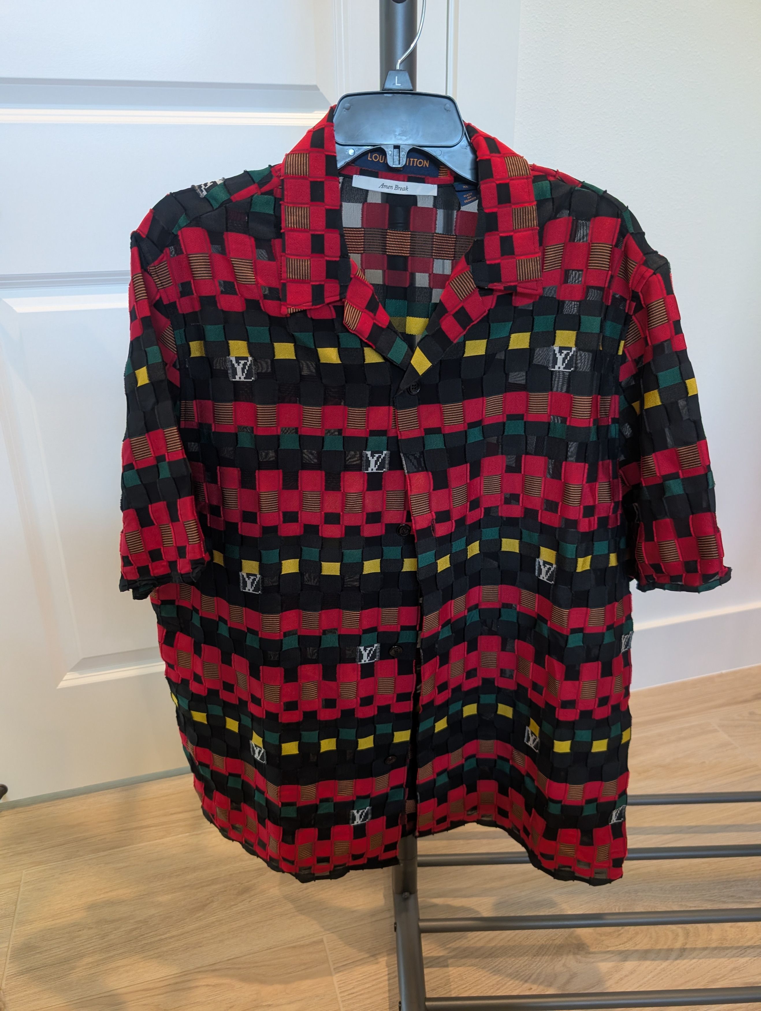 Louis Vuitton Louis Vuitton amen breaker monogram button up Size US XL / EU 56 / 4 - 1 Thumbnail
