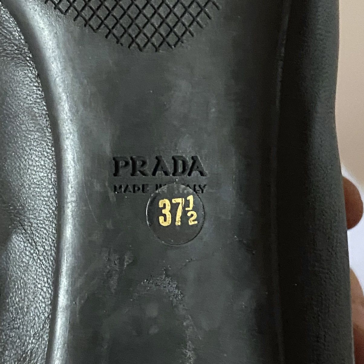 Prada Vintage Prada Milano Knee Buckle Boots Black Belts Archive Size US 7.5 / IT 37.5 - 12 Thumbnail