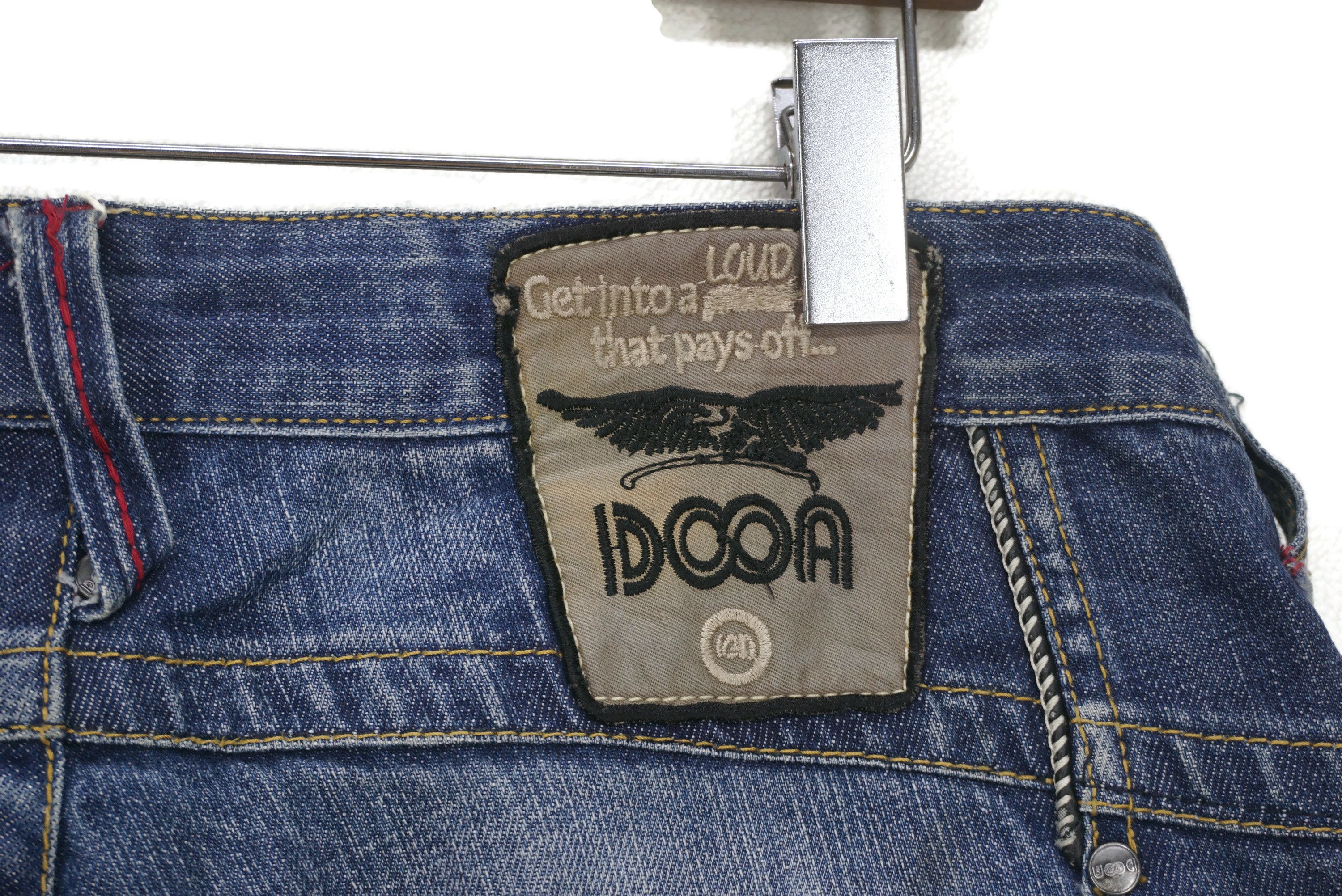 Designer DOOA Jeans Size W36xL35.5 Low-Rise Denim Made in Italy Size US 36 / EU 52 - 12 Thumbnail