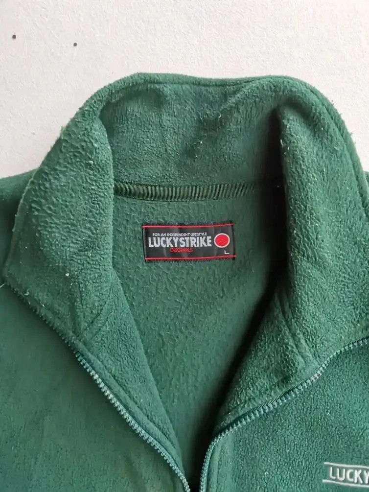 Designer Lucky Strike Micro Fleece Small Logo Sweatshirt Size US L / EU 52-54 / 3 - 3 Thumbnail