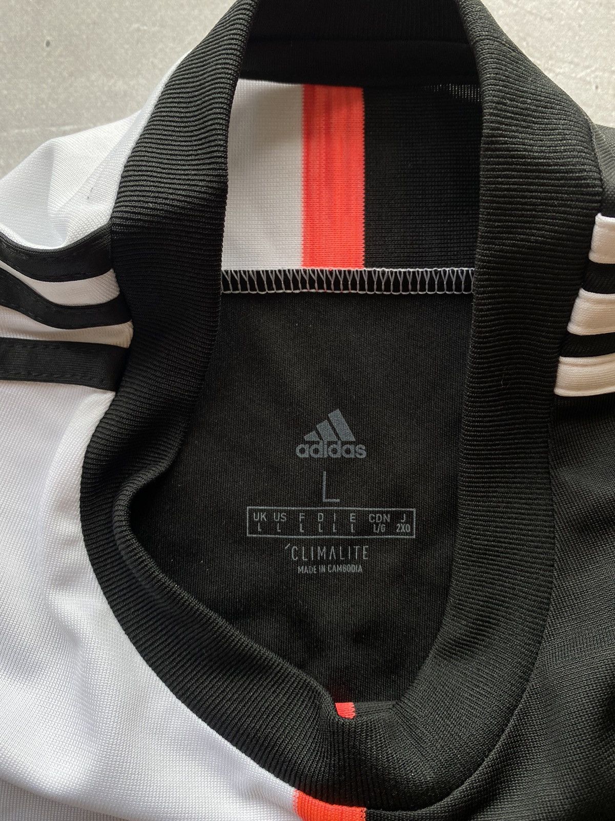 Adidas × Vintage Crazy Adidas Juventus 2019-2020 Home Shirt Domenico Soccer Size US L / EU 52-54 / 3 - 4 Thumbnail
