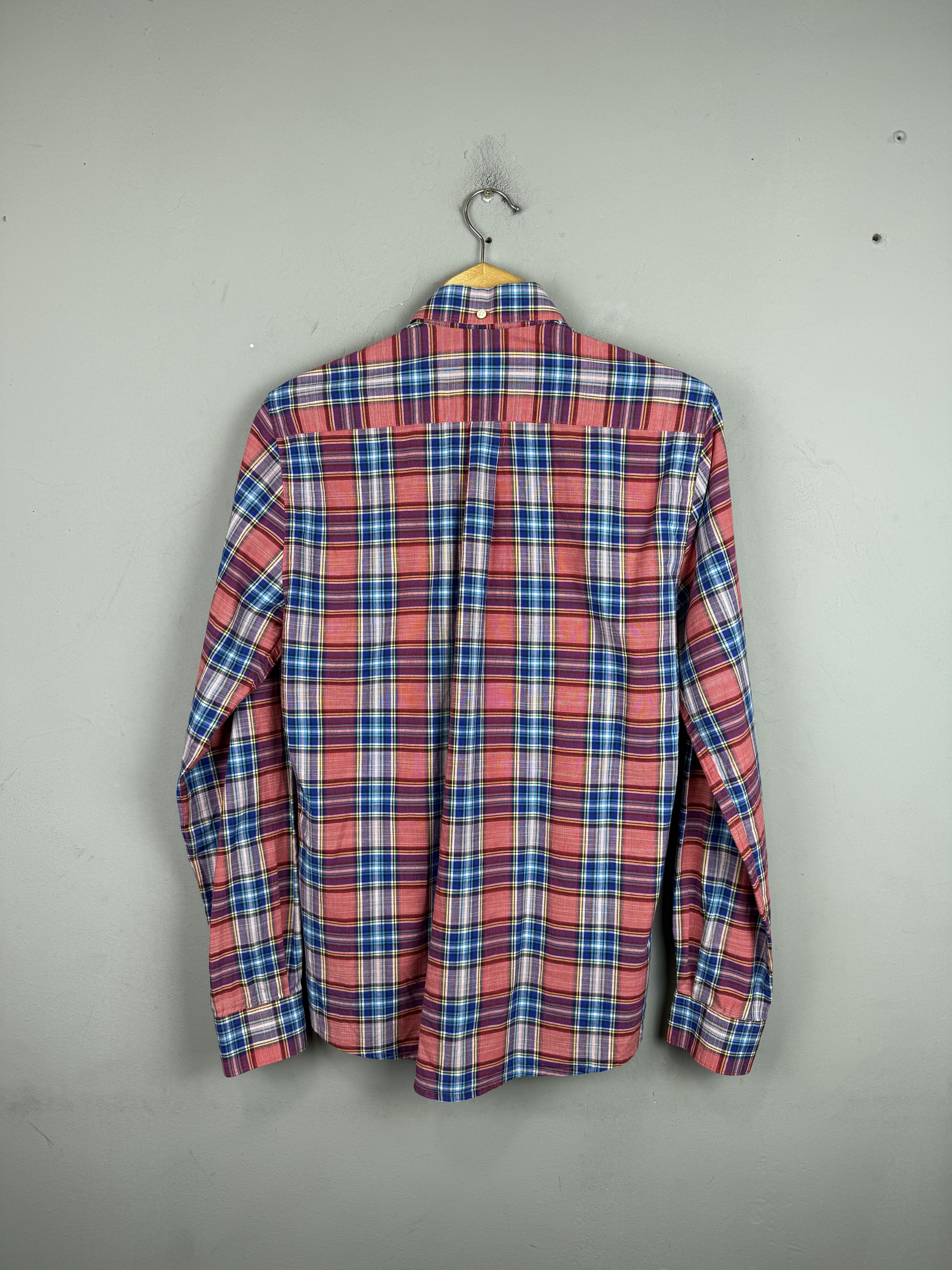 Barbour Barbour Button Down Check Flannel Shirt Multicolor Red Plaid Size US M / EU 48-50 / 2 - 4 Thumbnail