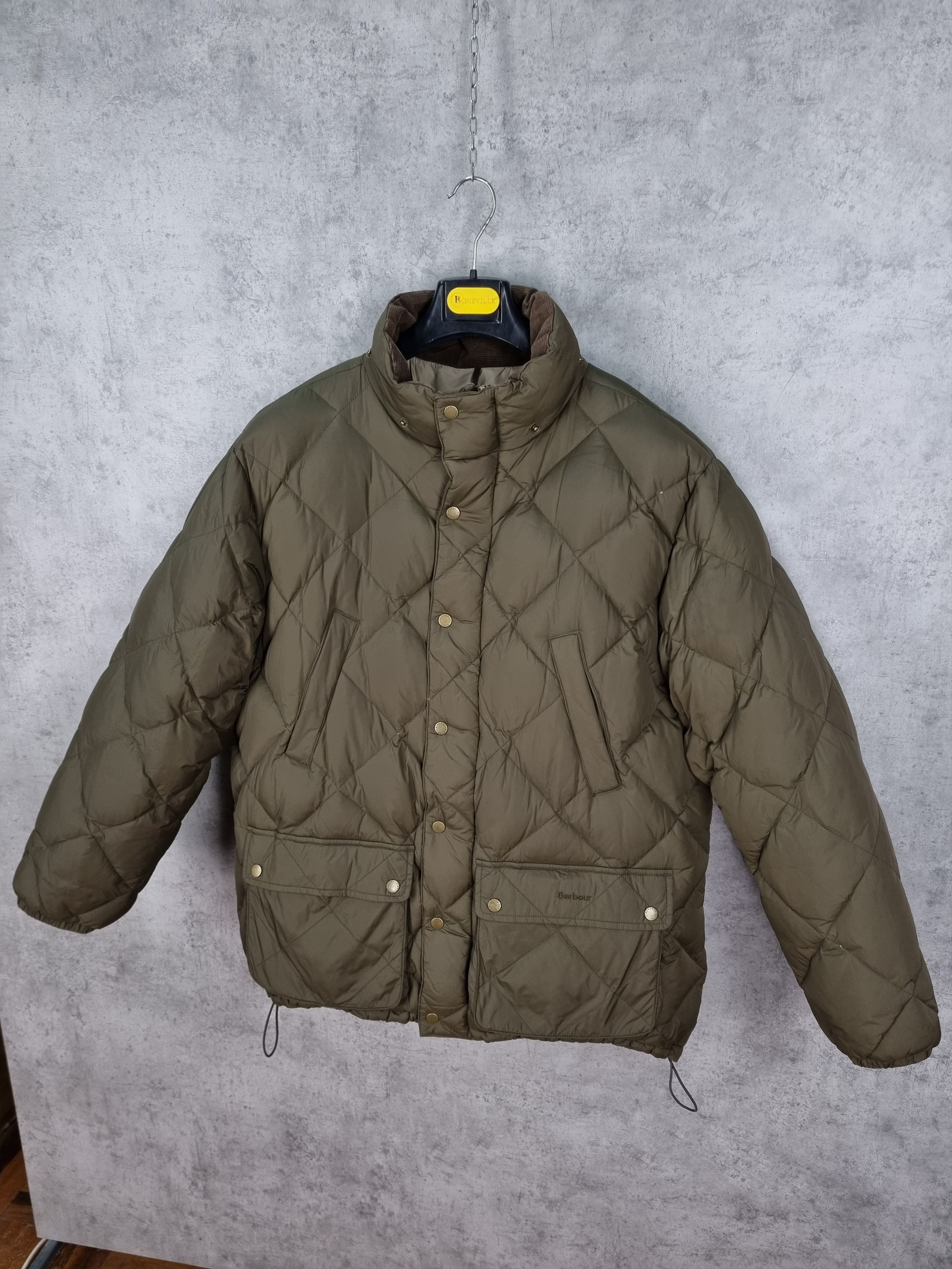 Barbour × Vintage Rare Barbour Down Quilted Jacket Arctic Size US L / EU 52-54 / 3 - 9 Thumbnail