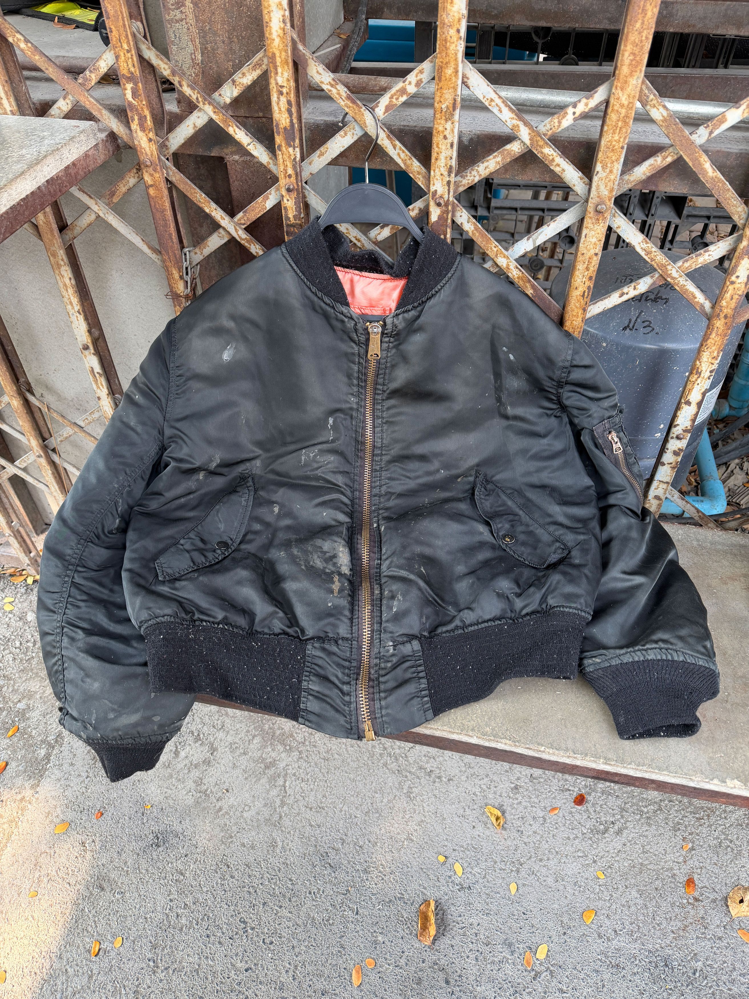 Alpha Industries Sun Faded MA-1 Bomber Jacket Size US L / EU 52-54 / 3 - 7 Thumbnail