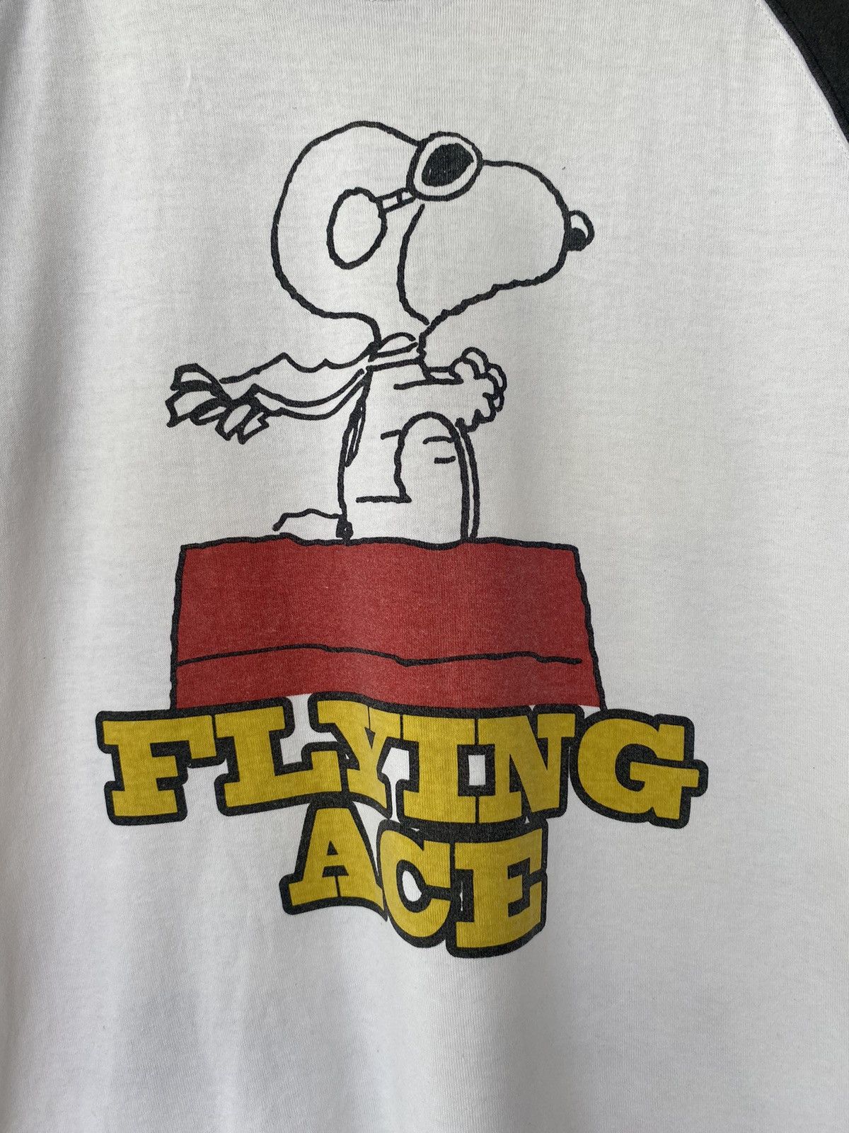 Vintage Vintage 90s Peanuts Flying Ace Tees Size US M / EU 48-50 / 2 - 2 Thumbnail