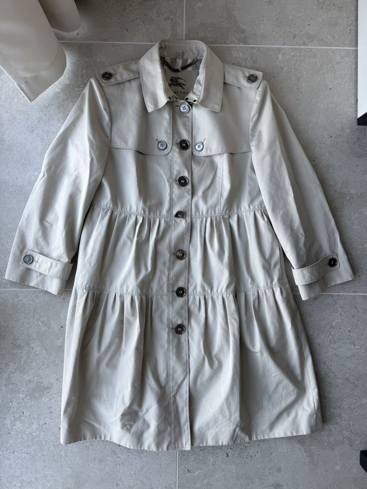 Burberry BURBERRY Trench Coat Jacket Nova Check Size M / US 6-8 / IT 42-44 - 1 Thumbnail