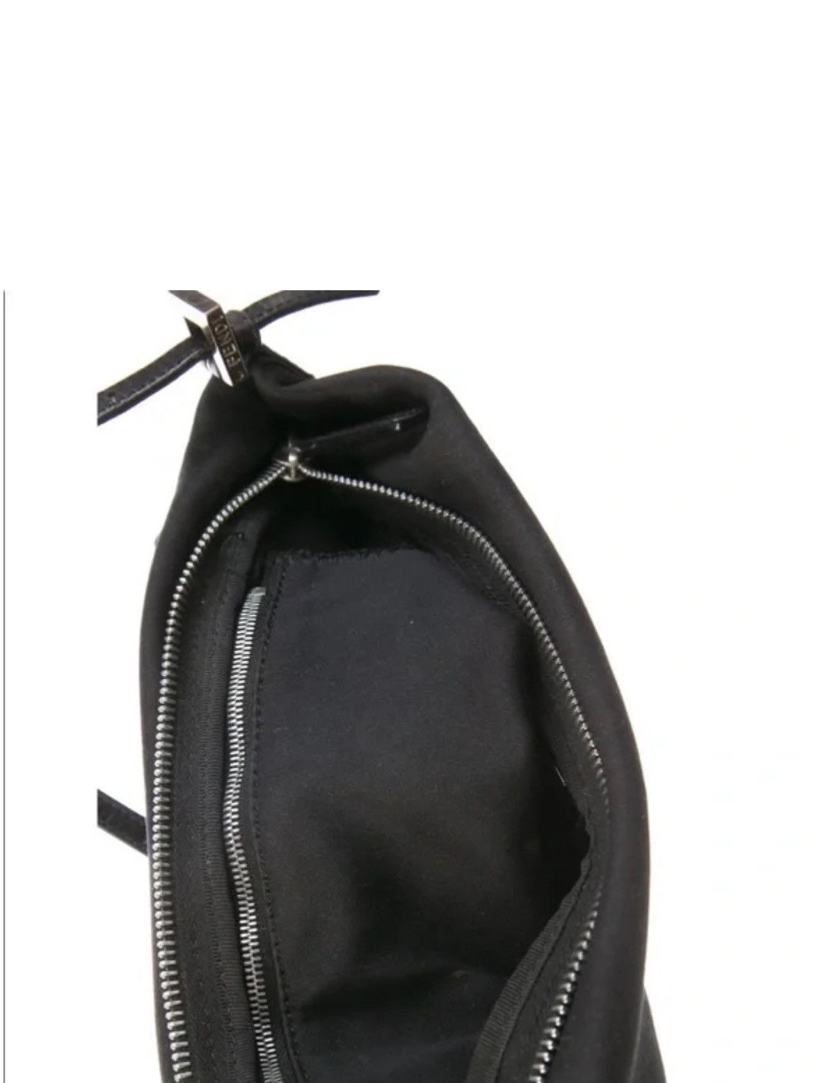 Fendi Authentic FENDI Black Suede Shoulder Bag Size ONE SIZE - 10 Thumbnail