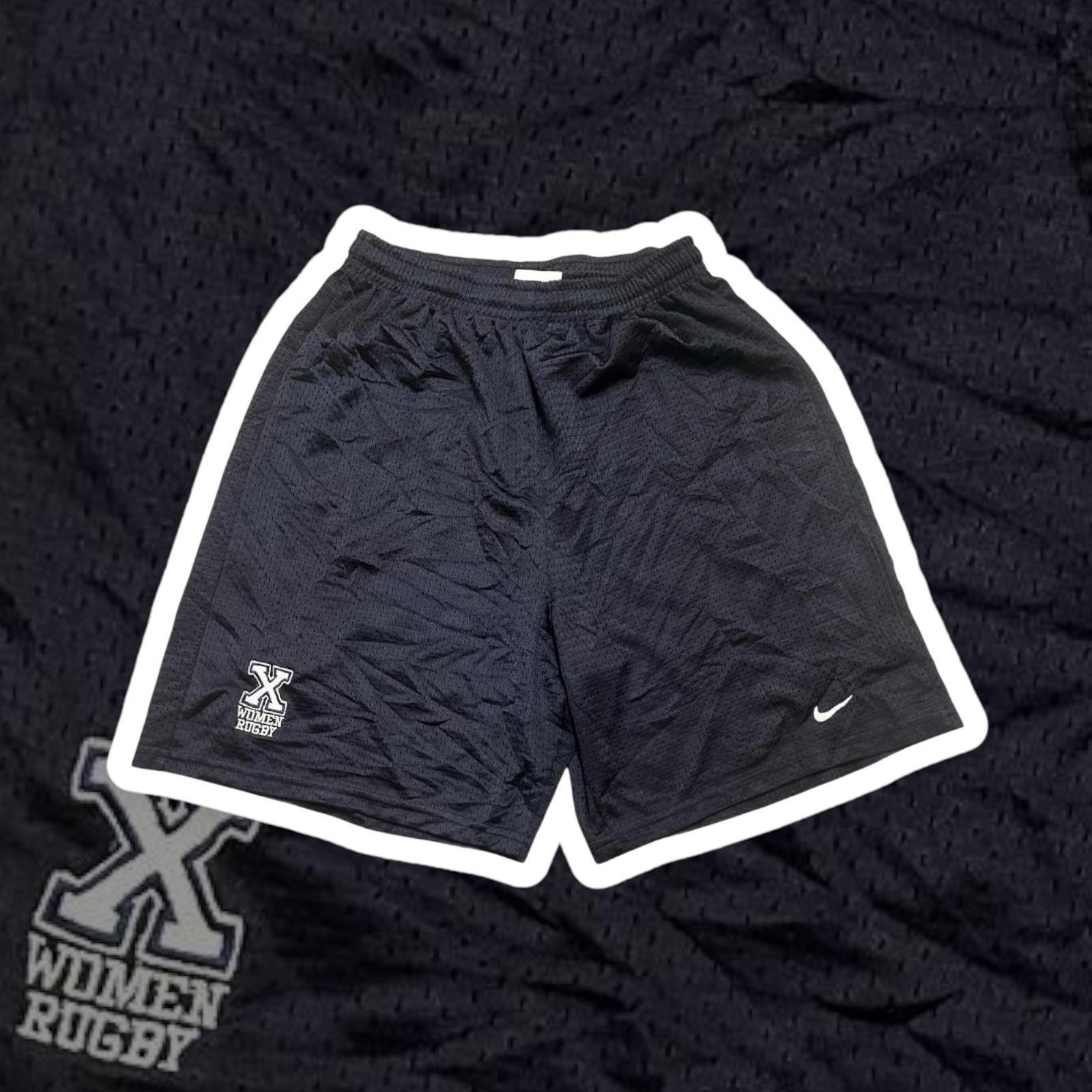Nike Nike Women's Rugby Mesh Shorts - Black Size 28" / US 6 / IT 42 - 1 Thumbnail