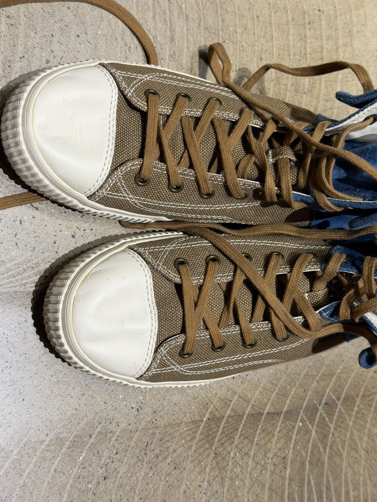 Visvim Visvim 2-Tone Gabo Hi Sneaker Size US 9 / EU 42 - 5 Thumbnail