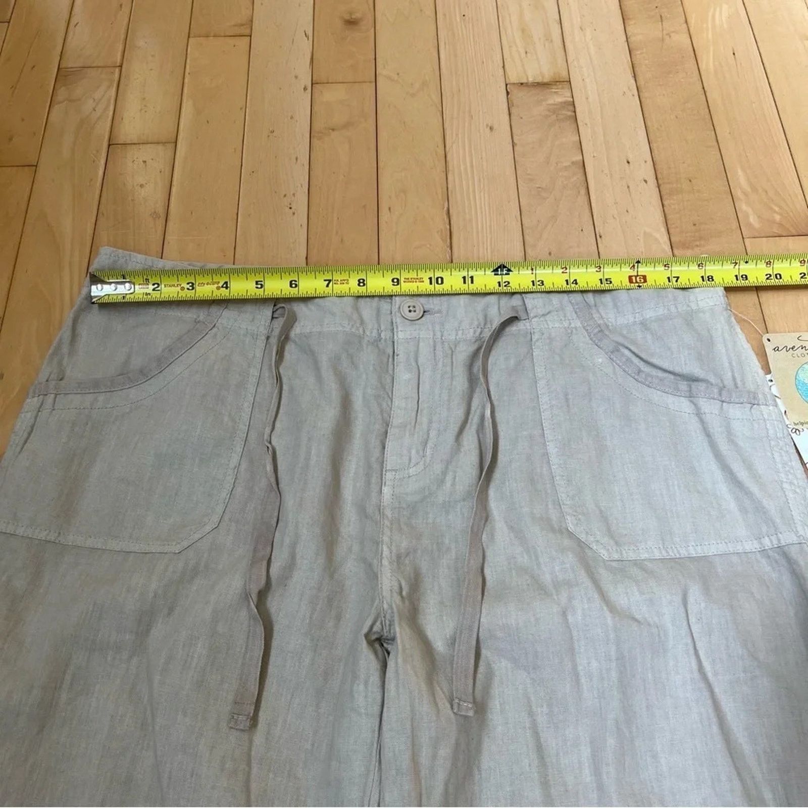 Other Aventura Ballari Organic Cotton Hemp Wide Leg Pants NWT Size 36" / US 14 / IT 50 - 6 Thumbnail