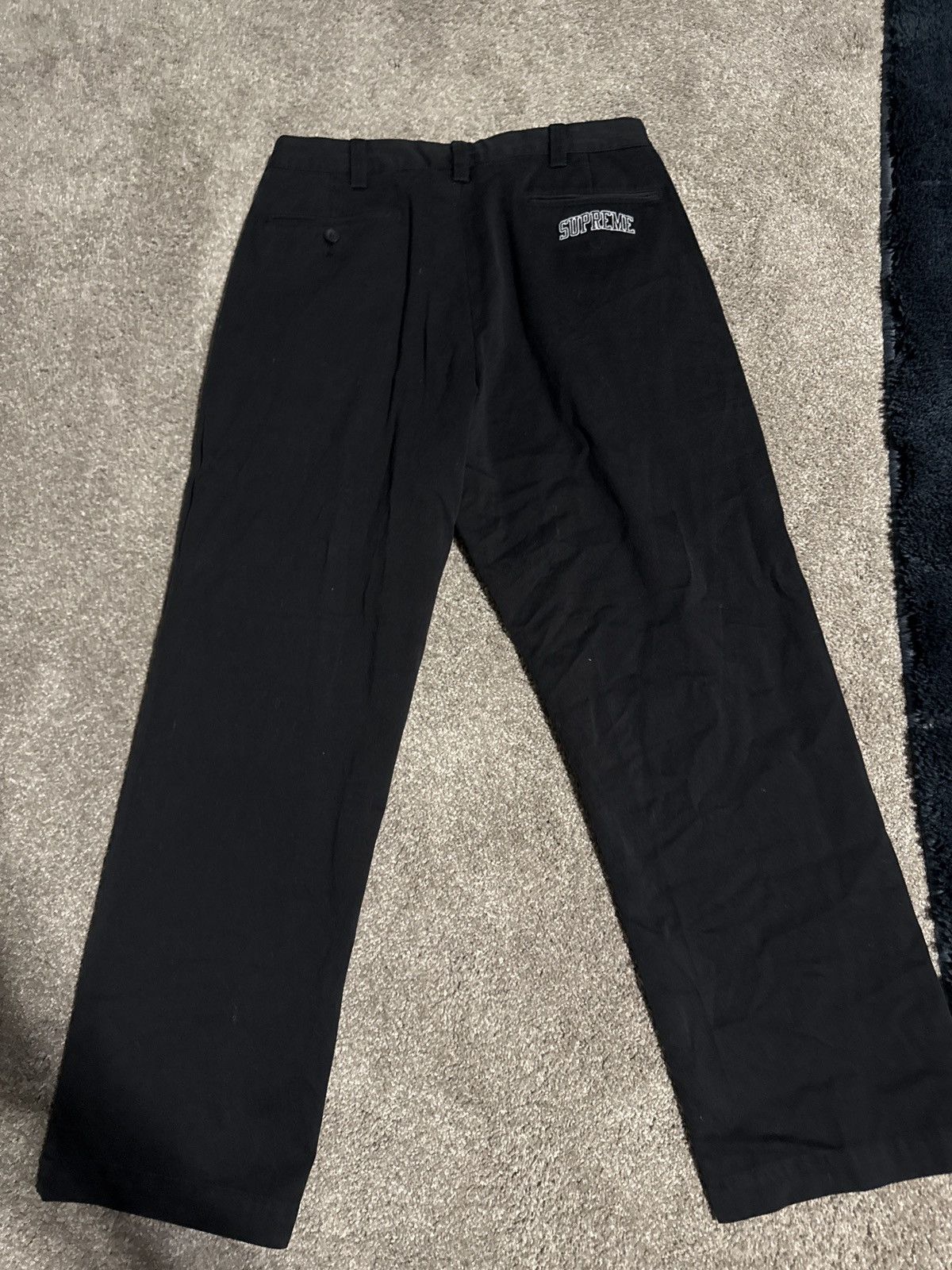 Supreme Supreme Black Pants size 30 Size US 30 / EU 46 - 3 Thumbnail