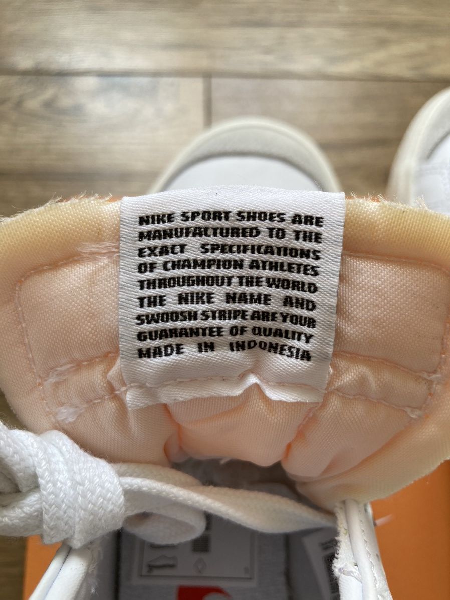 Nike Nike Blazer Mid 77 White Black (W) (CZ1055-100) 37.5 EU Size US 6.5 / IT 36.5 - 10 Thumbnail