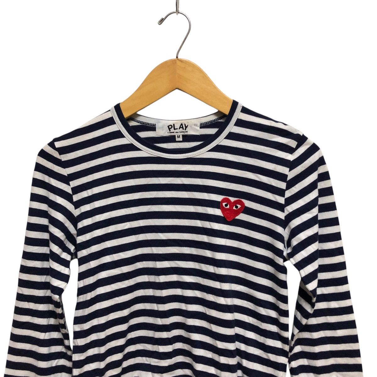CDG by Comme des Garcons Vtg Comme Des Garcons Play AD2009 Crewneck Long Sleeve Shirt Size XS / US 0-2 / IT 36-38 - 4 Thumbnail