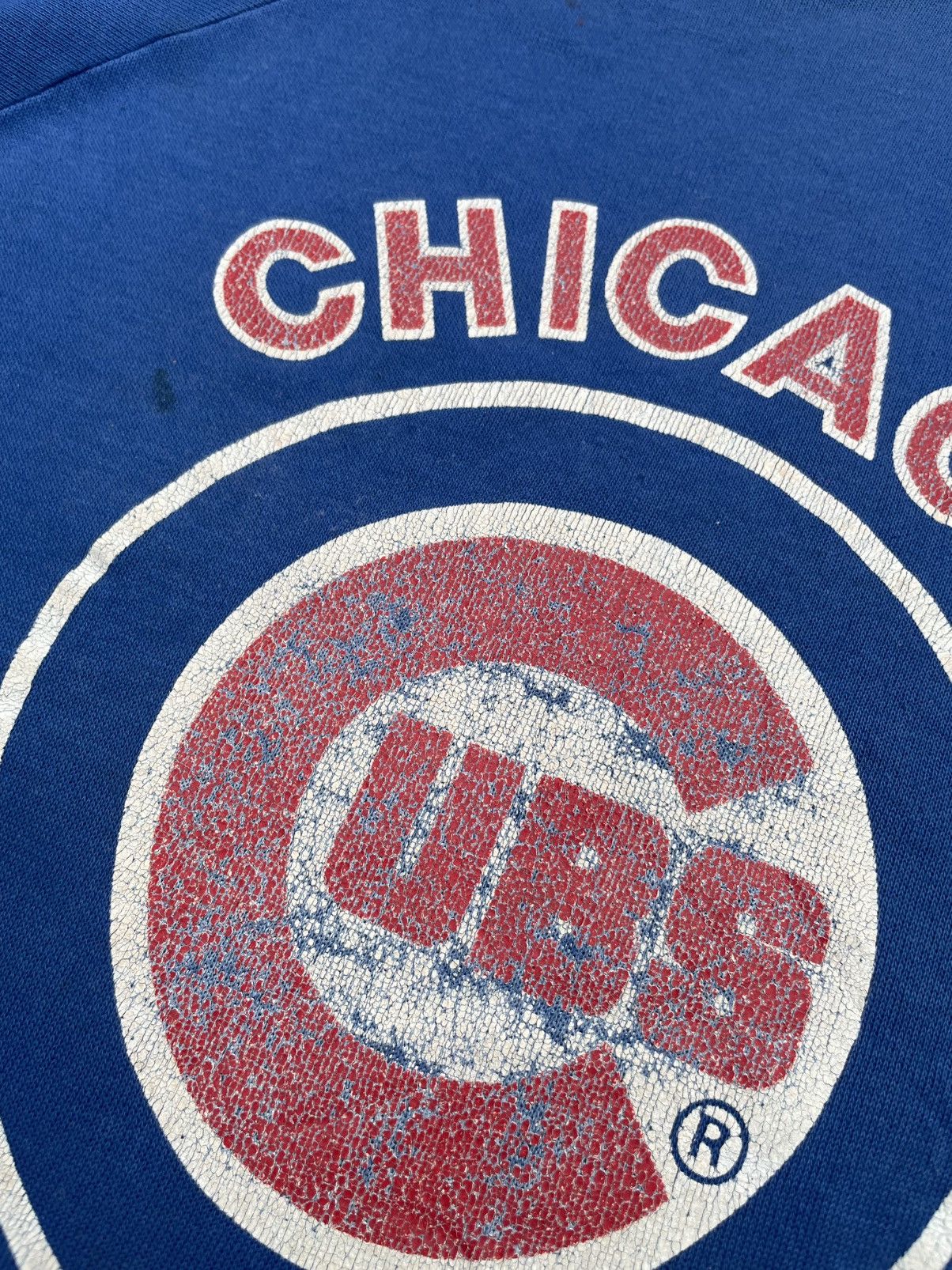 MLB Vintage Chicago Cubs Sweatshirt Size US M / EU 48-50 / 2 - 14 Thumbnail