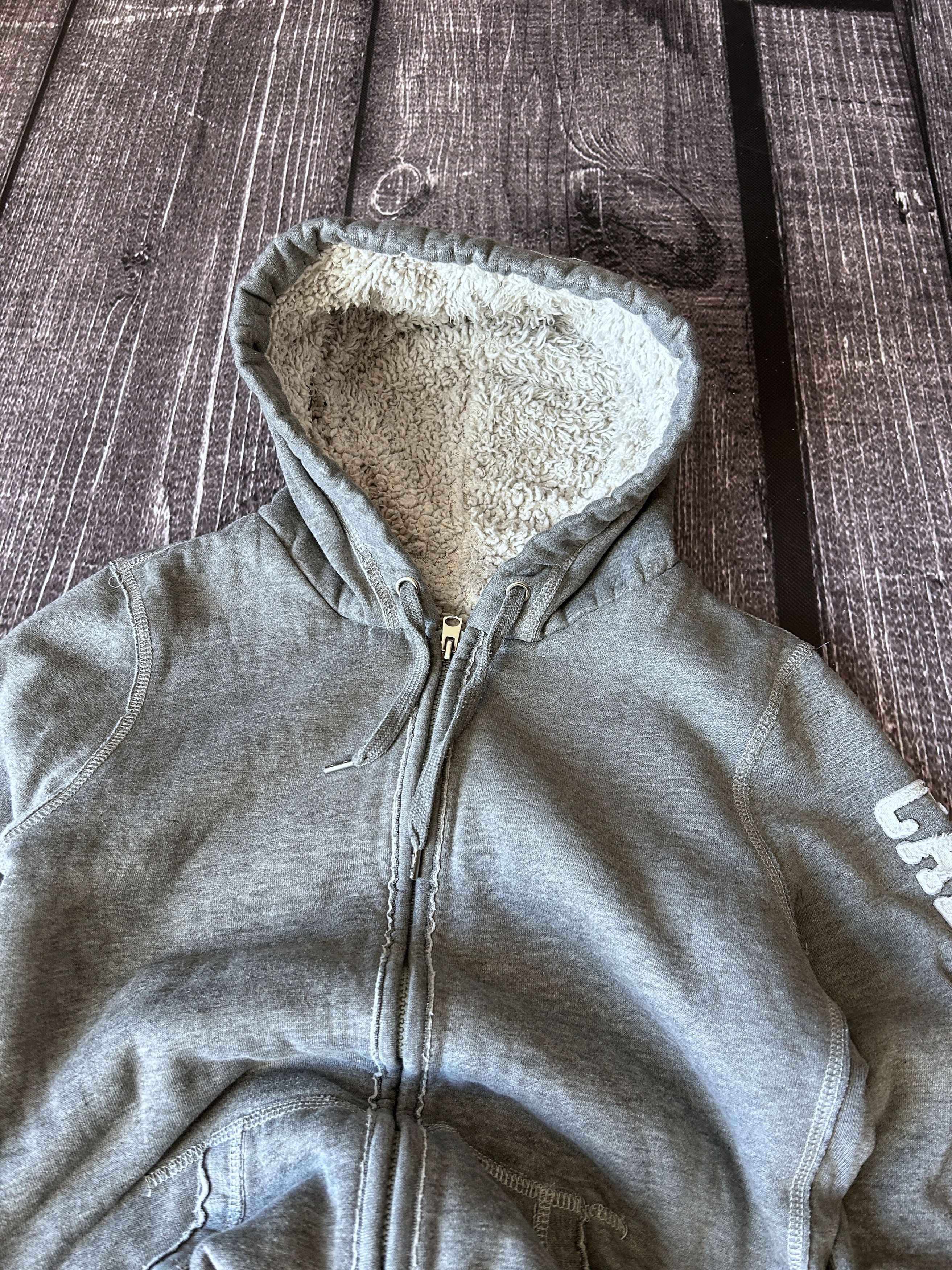 Designer VTG Yohji Yamamoto Hysteric Glamour Style Mohair Fur Hoodie Size US S / EU 44-46 / 1 - 3 Thumbnail